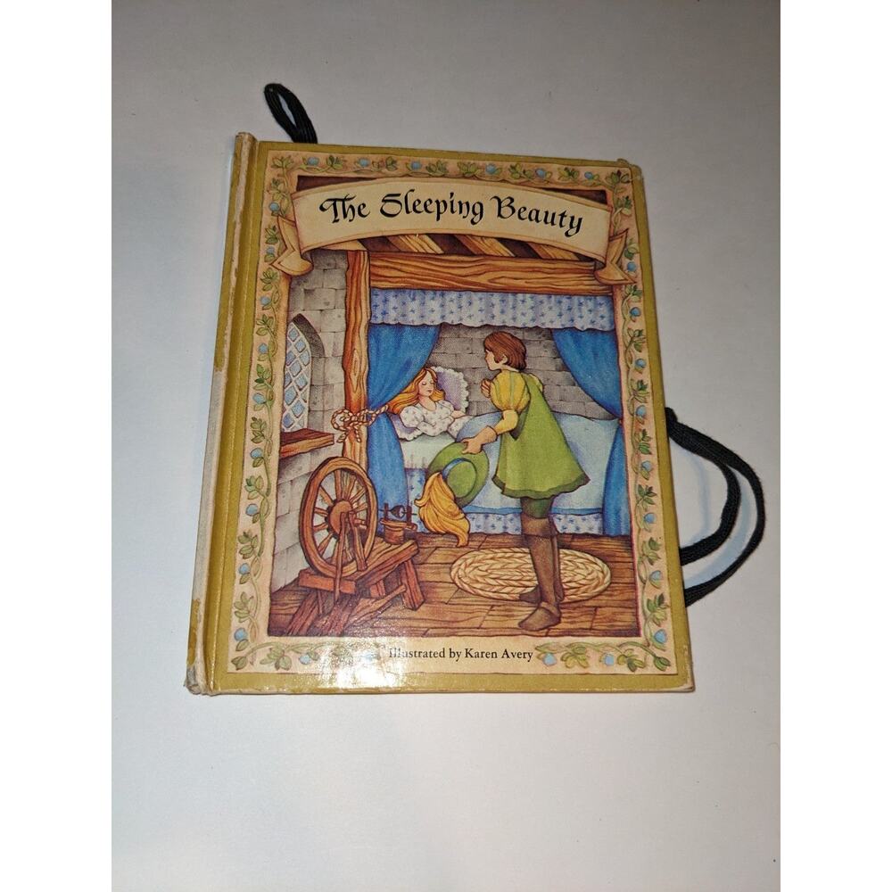 Vintage 1960 The Sleeping Beauty Carousel Pop Up Book - Rare